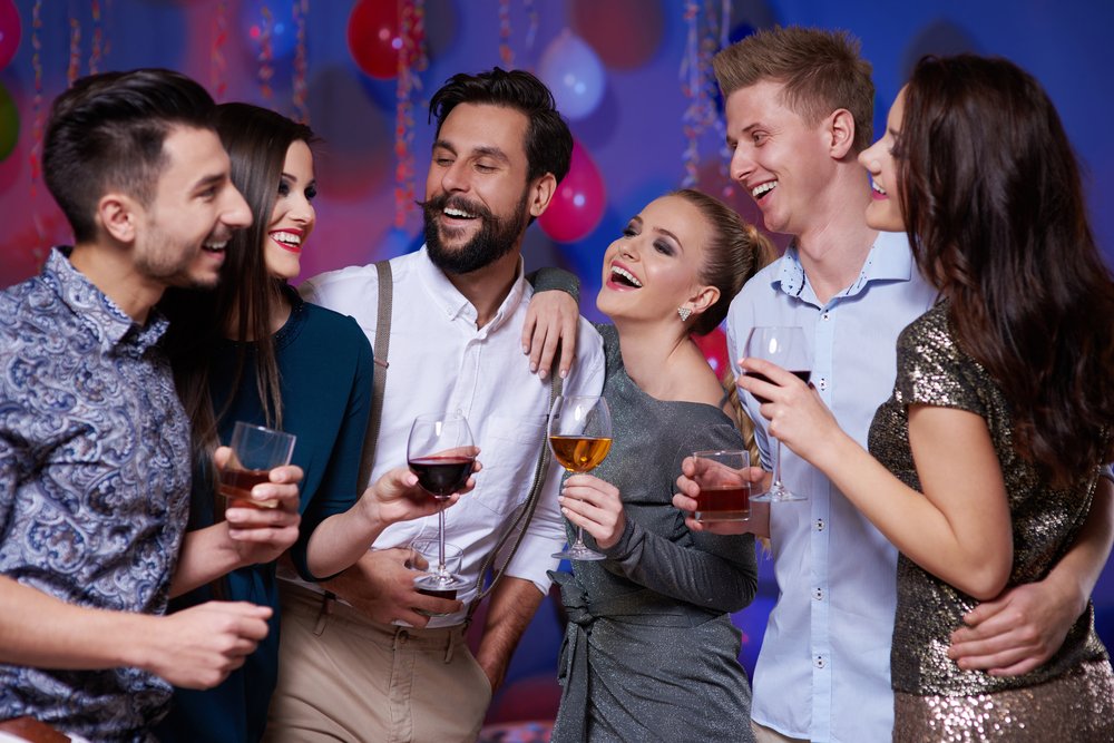 people laughing