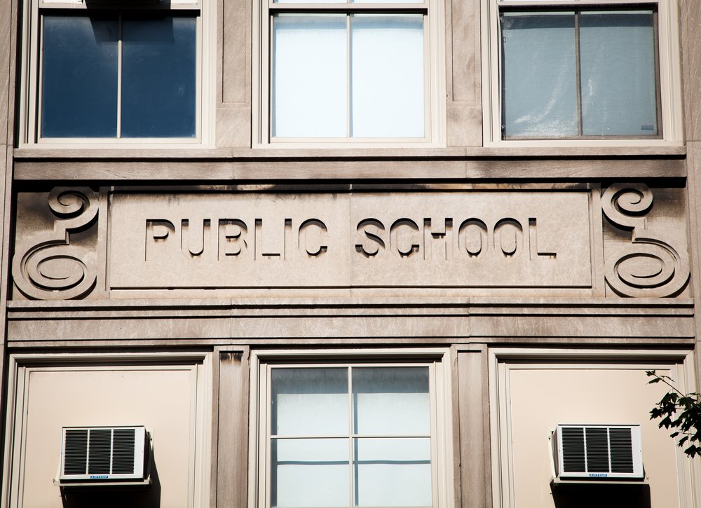Public school building