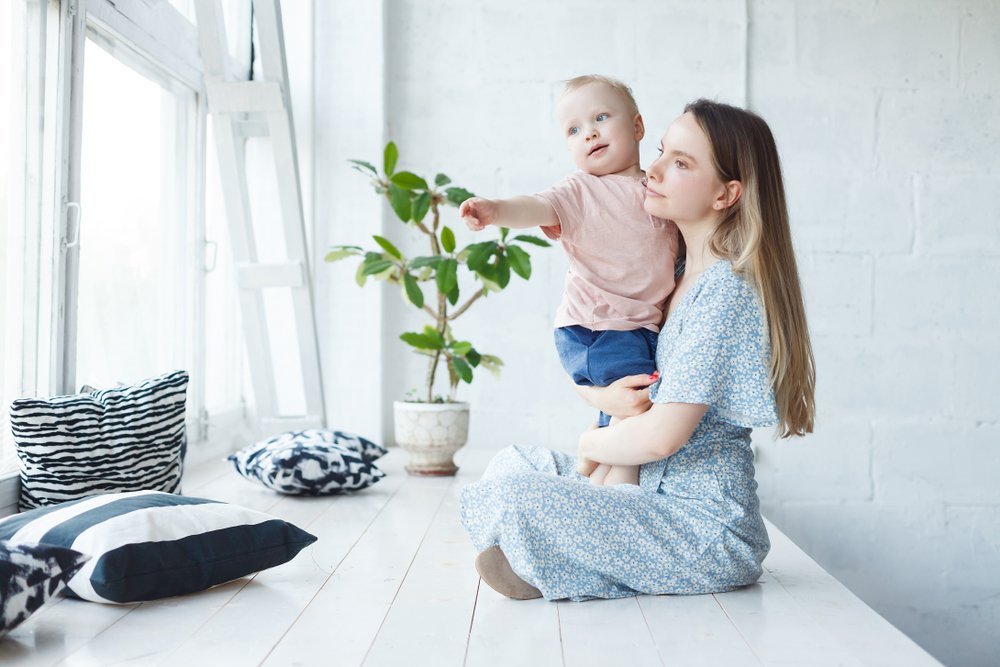 Mom and kid
