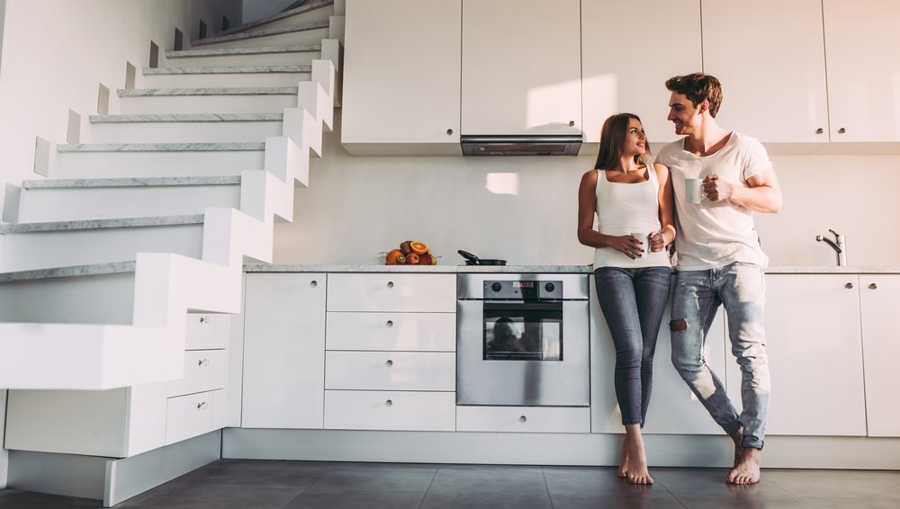 couple at home